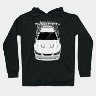 Ford Mustang Saleen SN95 - 1999-2004 - White Hoodie